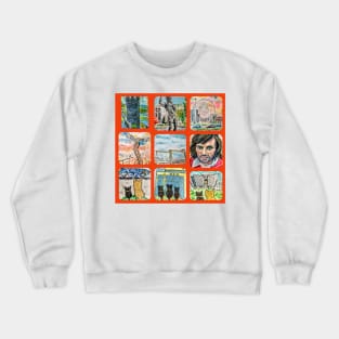 Belfast collage Crewneck Sweatshirt